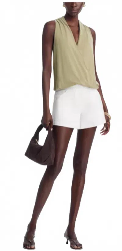 Ramy Brook Jenny Surplus Tank In Safari In Yellow