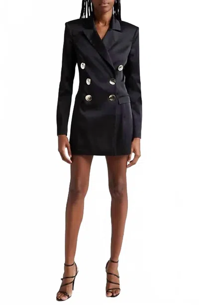 Ramy Brook Jessica Long Sleeve Blazer Dress In Black