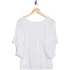 Ramy Brook Jiya Off The Shoulder Balloon Sleeve Top In White
