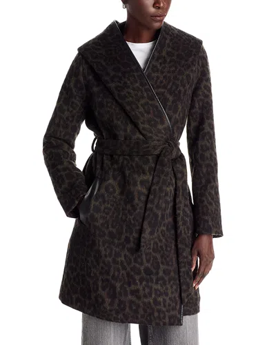 Ramy Brook Joan Wrap Coat In Black