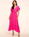 Ramy Brook Joanie Short Sleeve Maxi Dress