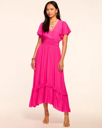 Ramy Brook Joanie Short Sleeve Maxi Dress