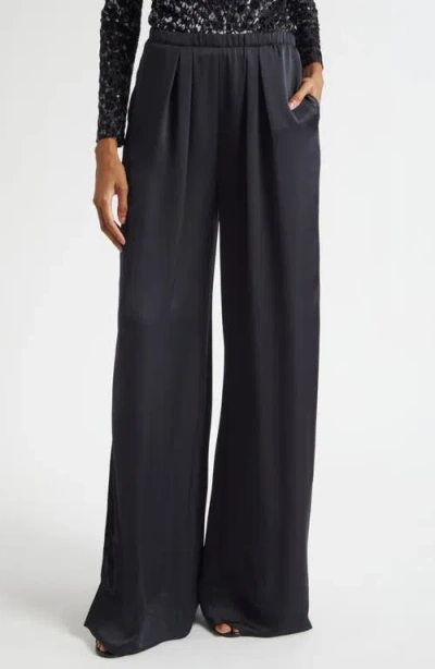 Ramy Brook Jolie Split Leg Pants In Black