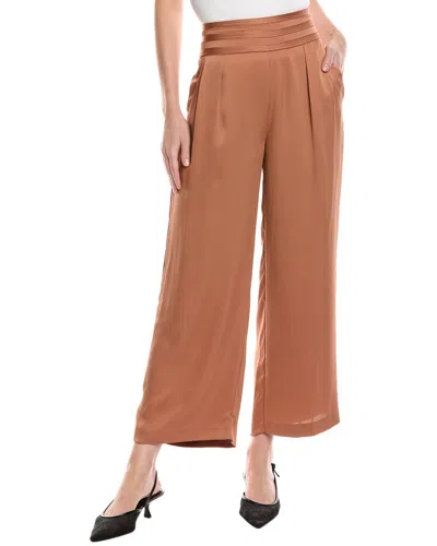Ramy Brook Joss Cropped Pant In Brown