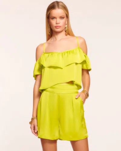 Ramy Brook Joss Relaxed Short In Lime