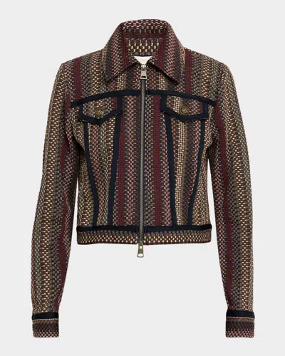 RAMY BROOK JULIE TEXTURED TWEED JACKET