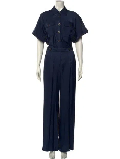 Pre-owned Ramy Brook Jumpsuit In Blue
