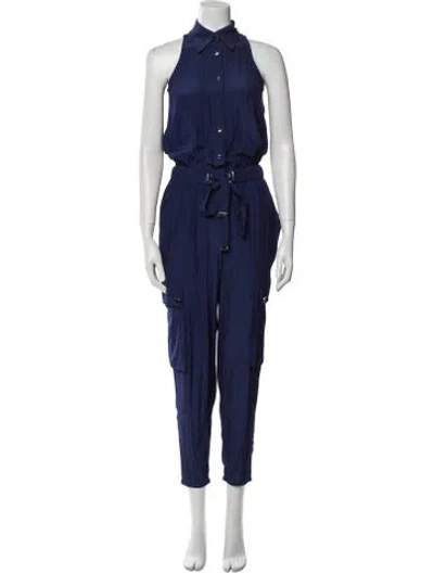 Pre-owned Ramy Brook Jumpsuit W/ Tags In Blue