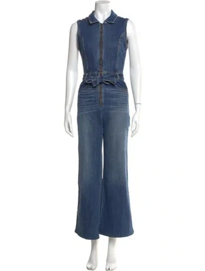 Pre-owned Ramy Brook Jumpsuit W/ Tags In Blue