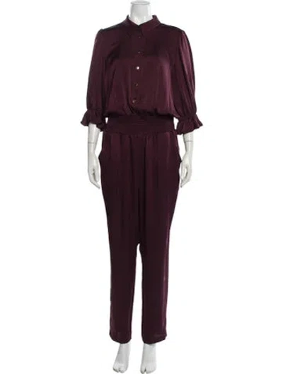 Pre-owned Ramy Brook Jumpsuit W/ Tags In Purple