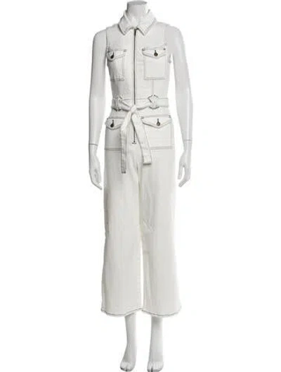 Pre-owned Ramy Brook Jumpsuit In White