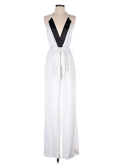 Pre-owned Ramy Brook Jumpsuit In White