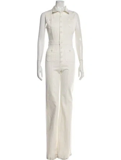 Pre-owned Ramy Brook Jumpsuit In White