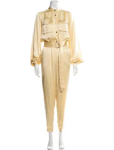Pre-owned Ramy Brook Jumpsuit In Yellow