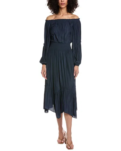 Ramy Brook Junia Maxi Dress In Blue
