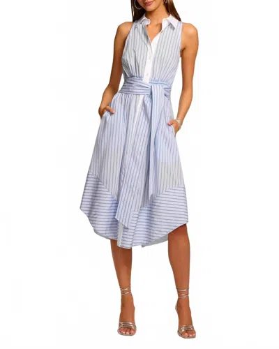 RAMY BROOK JUNIPER DRESS IN BLUE STRIPE