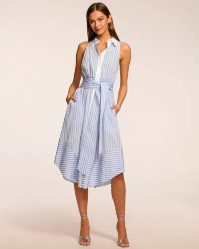 RAMY BROOK JUNIPER EMBELLISHED SHIRT MIDI DRESS