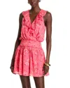 Ramy Brook Juno Mini Dress In Pink Petunia Petal