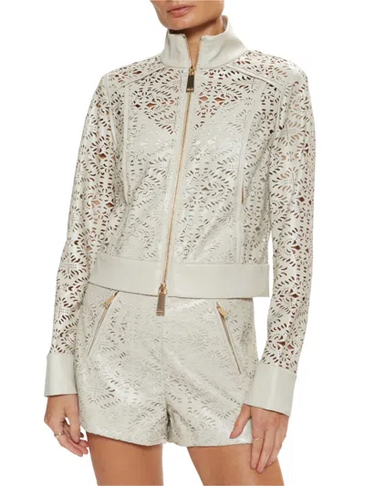 Ramy Brook Kaisley Jacket In Sandstone In White