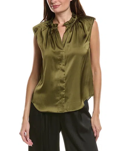 Ramy Brook Kalani Sleeveless Top In Green