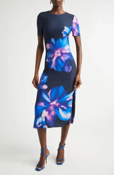 Ramy Brook Kamila Body-con Midi Dress In Multi