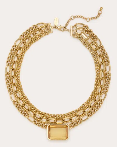 Ramy Brook Karissa Layered Choker Necklace In Lemon