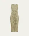 Ramy Brook Karla Knit Midi Dress In Green