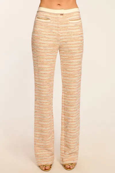 Ramy Brook Kayla Tweed Pant In Multi