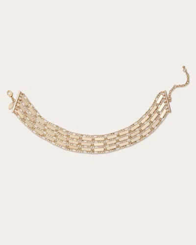 Ramy Brook Keely Layered Choker Necklace In Gold
