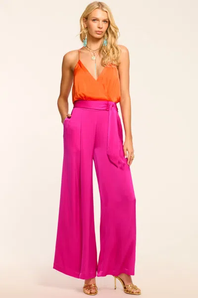 Ramy Brook Kelly Colorblock Wide Leg Jumpsuit