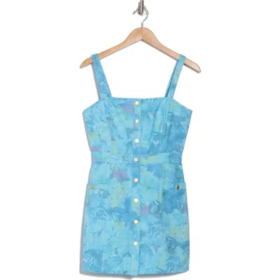 Ramy Brook Kelly Snap Front Dress In Laguna Denim