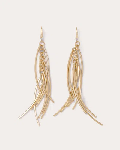 Ramy Brook Kelsea Fringe Earrings In Gold