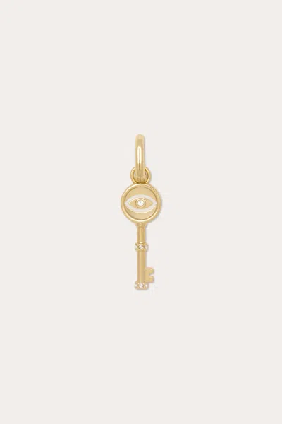 Ramy Brook Key Charm In Gold