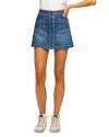 Ramy Brook Kimi Denim Mini Skirt In Medium Wash