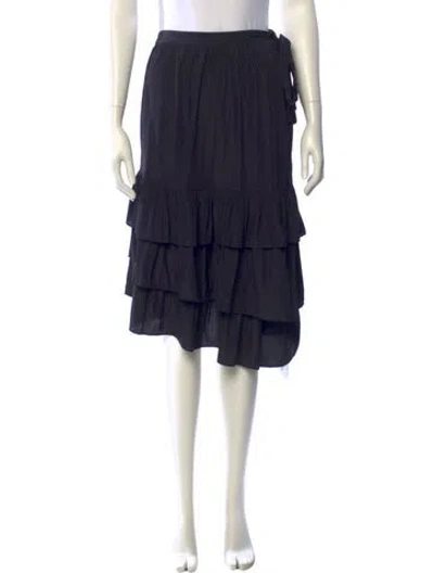 Pre-owned Ramy Brook Knee-length Skirt In Black