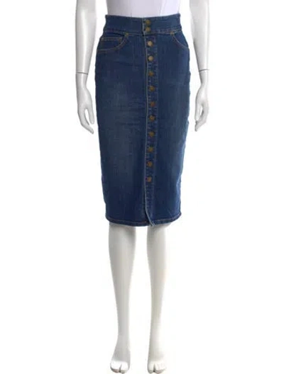 Pre-owned Ramy Brook Knee-length Skirt In Blue