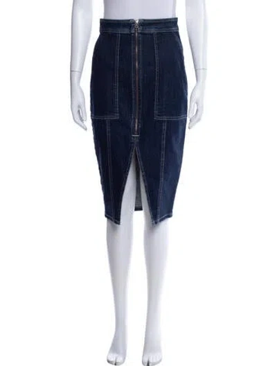 Pre-owned Ramy Brook Knee-length Skirt In Blue