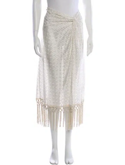 Pre-owned Ramy Brook Knee-length Skirt W/ Tags In Neutral