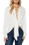 Ramy Brook Kolby Button Up Blouse In Ivory