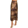 Ramy Brook Krisia Slip Skirt In Leopard