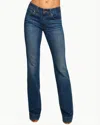 Ramy Brook Kyle Low Rise Flare Jeans In Medium Wash In Blue
