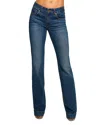 Ramy Brook Kyle Low Rise Flare Jeans In Medium Wash In Blue