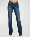 Ramy Brook Kyle Low Rise Flare Jeans In Medium Wash In Medium Wash
