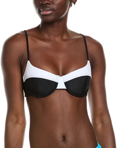 Ramy Brook Kynlee Bikini Top In Black