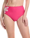 Ramy Brook Lainey Bikini Bottom In Pink