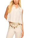 RAMY BROOK LAURA CROPPED SHIRT