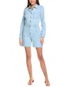 Ramy Brook Lavinia Romper In Blue