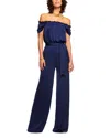Ramy Brook Lee Off-the-shoulder Jumpsuit In Spring Navy