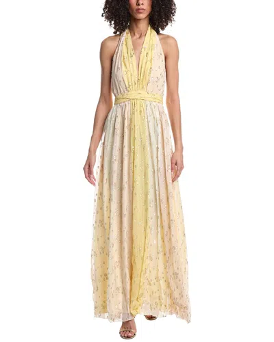 Ramy Brook Leigh Gown In Yellow