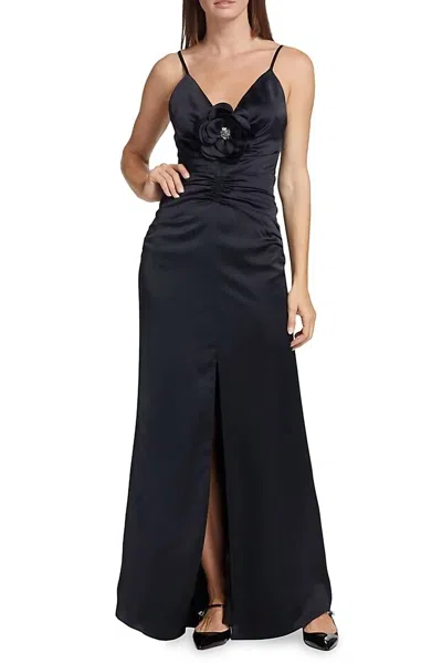 Ramy Brook Lena Gown In Black